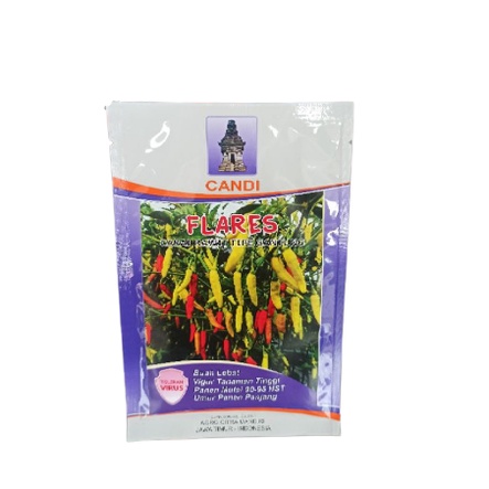Benih Cabe Rawit Flares Candi Viral - 10 Gram