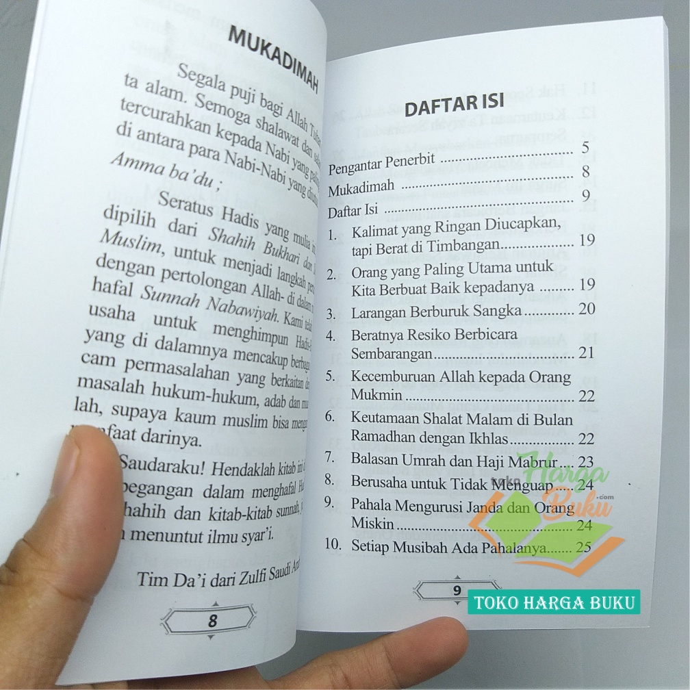 100 Hadis Populer Untuk Hafalan Gerakan Menghafal Hadits Penerbit Pustaka Elba