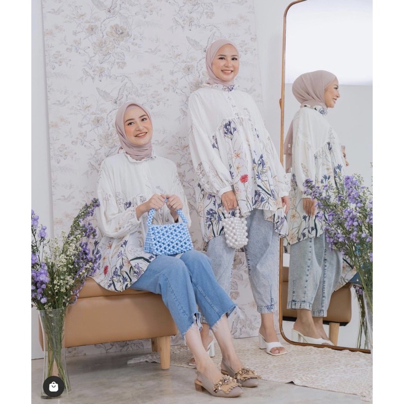 READY Heidi Top Calla Lily by Haideeorlin