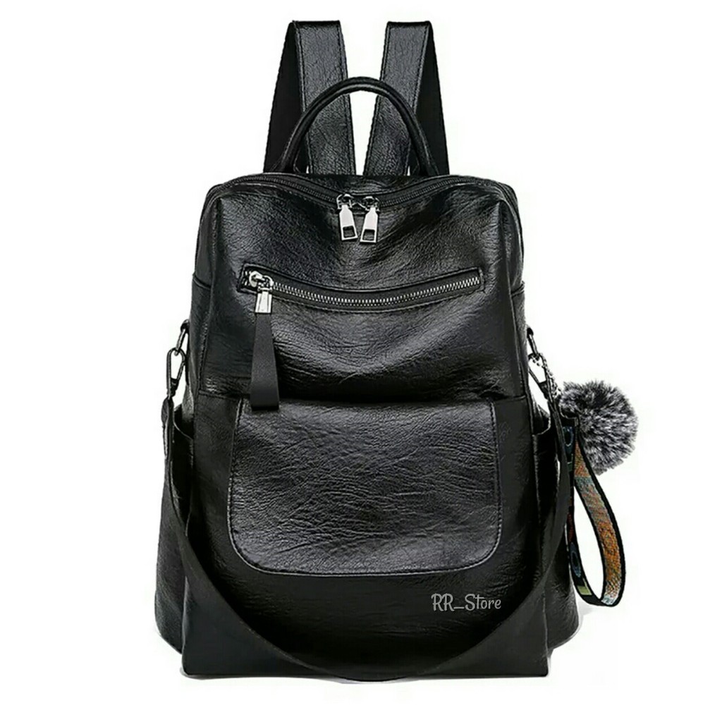 Ransel Korea Tas Wanita Punggung Import Kantor Kerja Sekolah Kuliah Outdoor Trendy Fashion Style Travel Casual