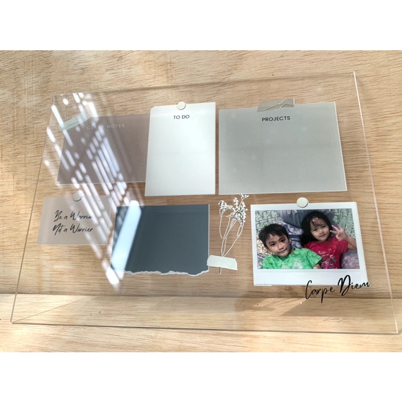 

Aesthetics Custom Planner Acrylic Board Todo Todolist Schedule ver6