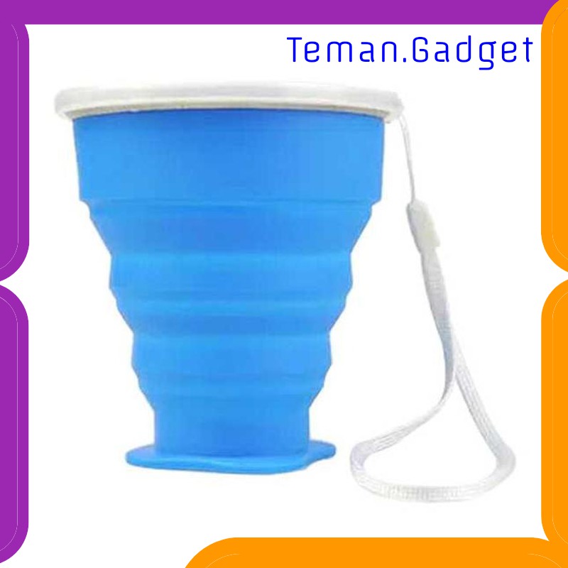 TC-PD014 GELAS LIPAT SILIKON FOLDABLE 200ML - GYBL559