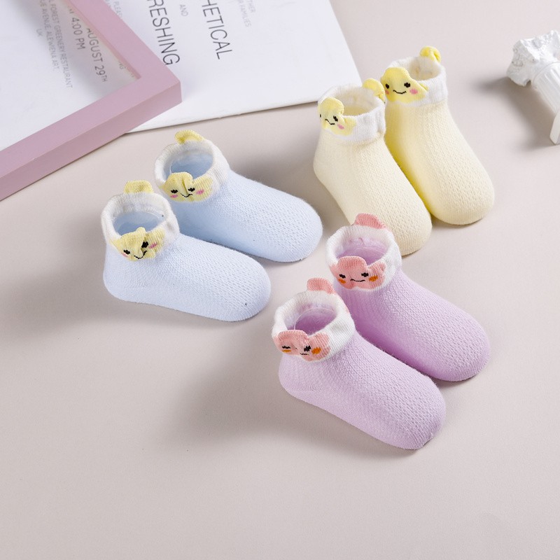 Satu set （5pcs） Kaos Kaki Bayi Newborn Laki-Laki / Perempuan