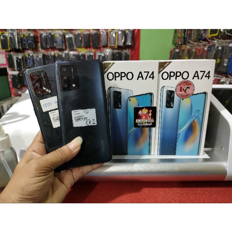 PROMO SECOND OPPO A74 RAM 6/128 FULLSET/LENGKAP