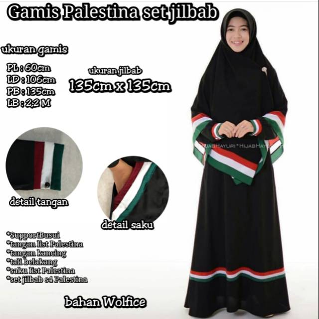 Fto Bju Gamis Palestina Akad Nikah / 83 Gambar Baju Dress ...