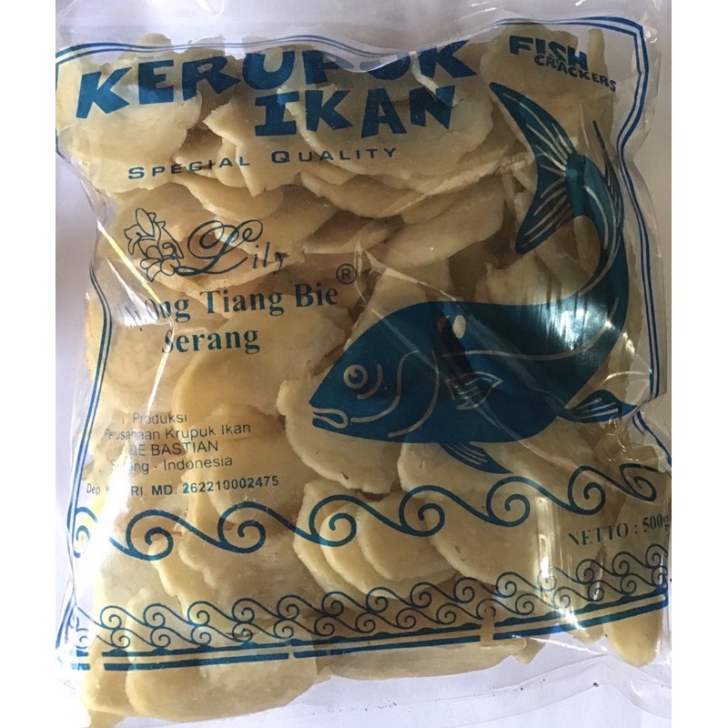 

Kerupuk Ikan Ny Ong Tiang Bie