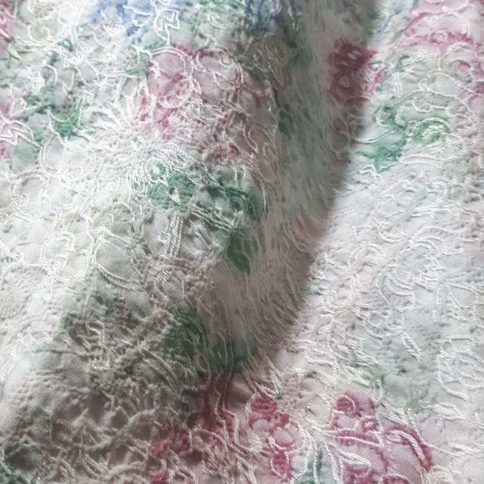 Kain | Kain Taffeta Jaguard/Bahan Rok/Gaun Pesta