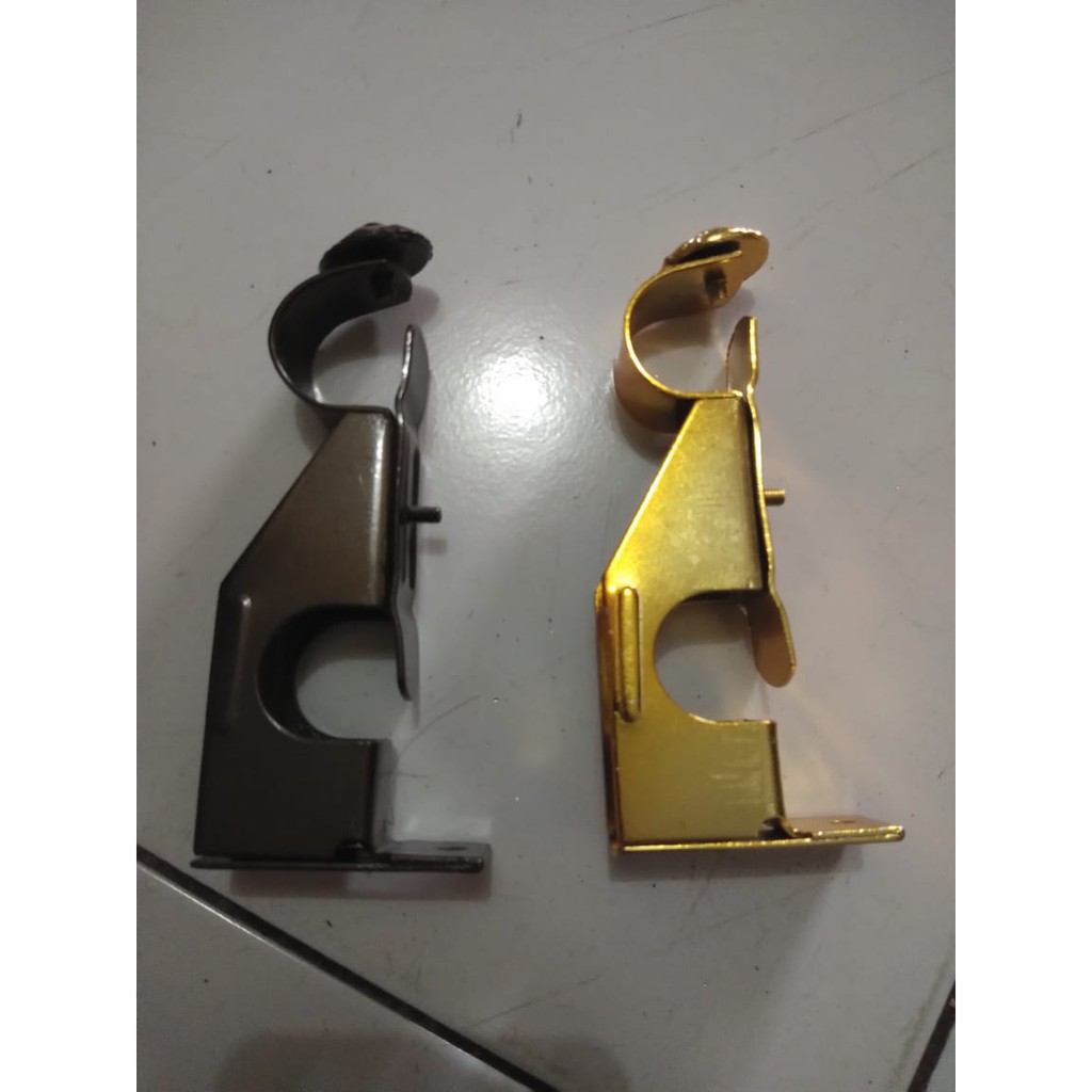 BRACKET KAKI DOUBLE REL / RAIL / BATANG GORDEN / KAKI GORDEN / GORDEN / BRACKET / DOUBLE BRACKET