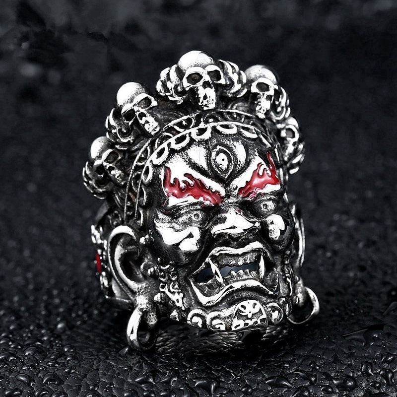 Men's Fashion Punk Style Skull Ring Jewelry Accessories/Anniversary Gift