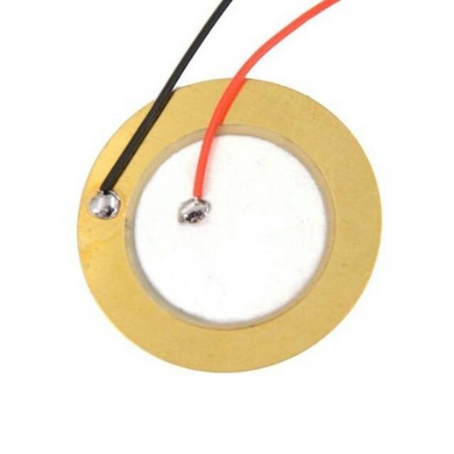 PIEZO 27mm sudah terpasang kabel SENSOR UNTUK ELEKTRIK DRUM
