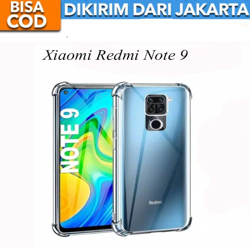 Casing Xiaomi Redmi Note 9 Anti crack SoftCase