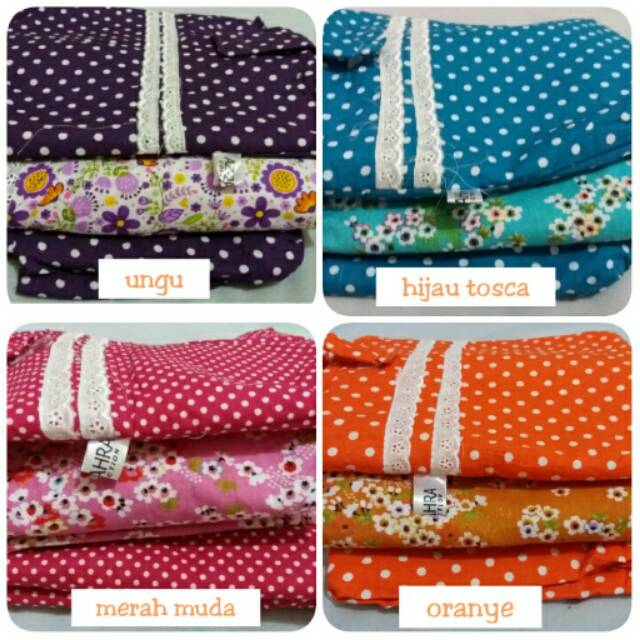 Mukena Katun Jepang Renda