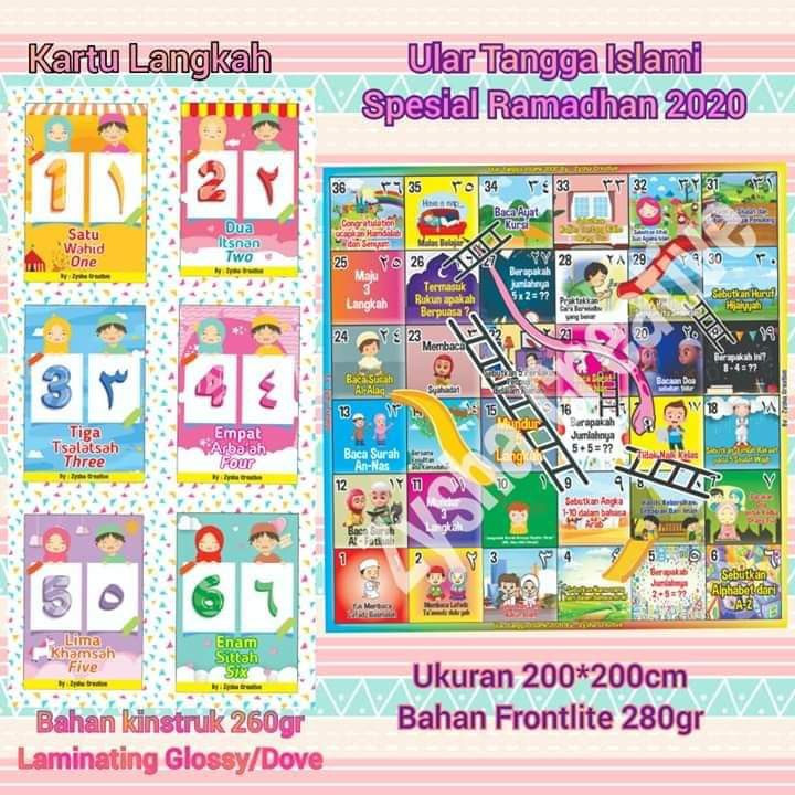 Ular Tangga Islami Spesial Ramadhan