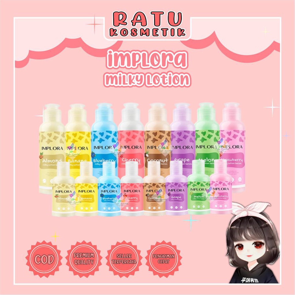 ❤ RATU ❤ Implora Milky Lotion Serum | Body Lotion Susu