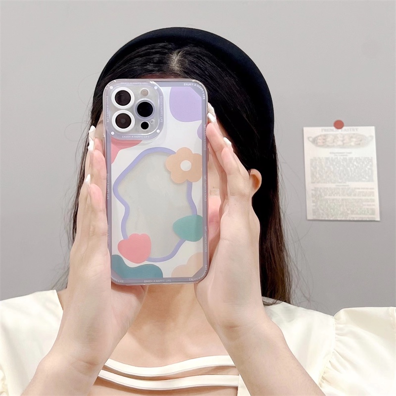 Soft Case Silikon Transparan Motif Duffy Bear Untuk Iphone 13 12 11 Pro X XS Max XR 7 8 Plus SE