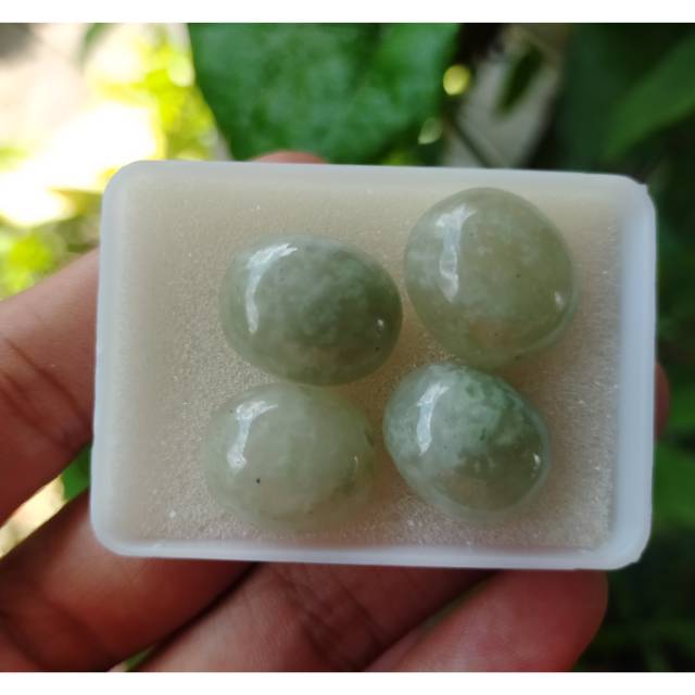 Batu sungai dareh lumut totol batu akik natural original akik murah akik asli batu alam