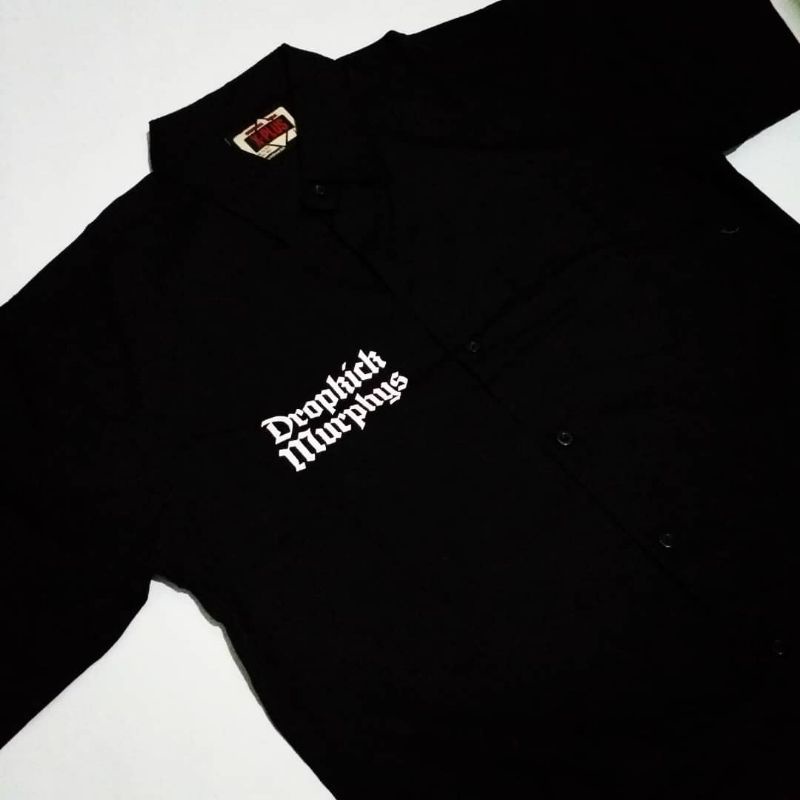 KEMEJA DROPKICK MURPHYS / KAOS BAND / KEMEJA BAND / MERCH BAND