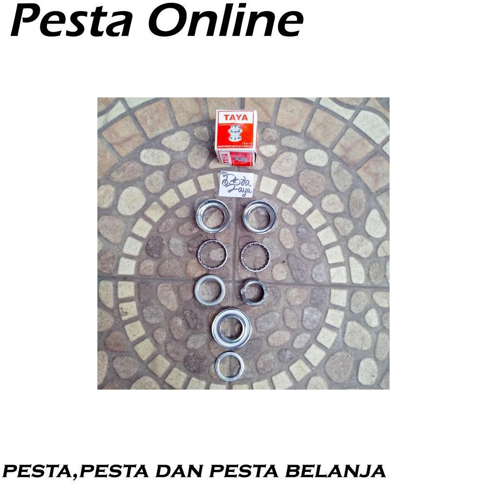 HEADSET KOM STANG STANDAR 22.2 TAYA CHROME