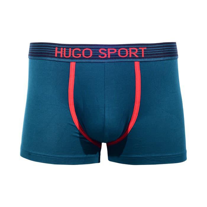 CUCI GUDANG HUGO SPORT BOXER BX 02-657 - CELANA DALAM PRIA - MULTIWARNA, M !