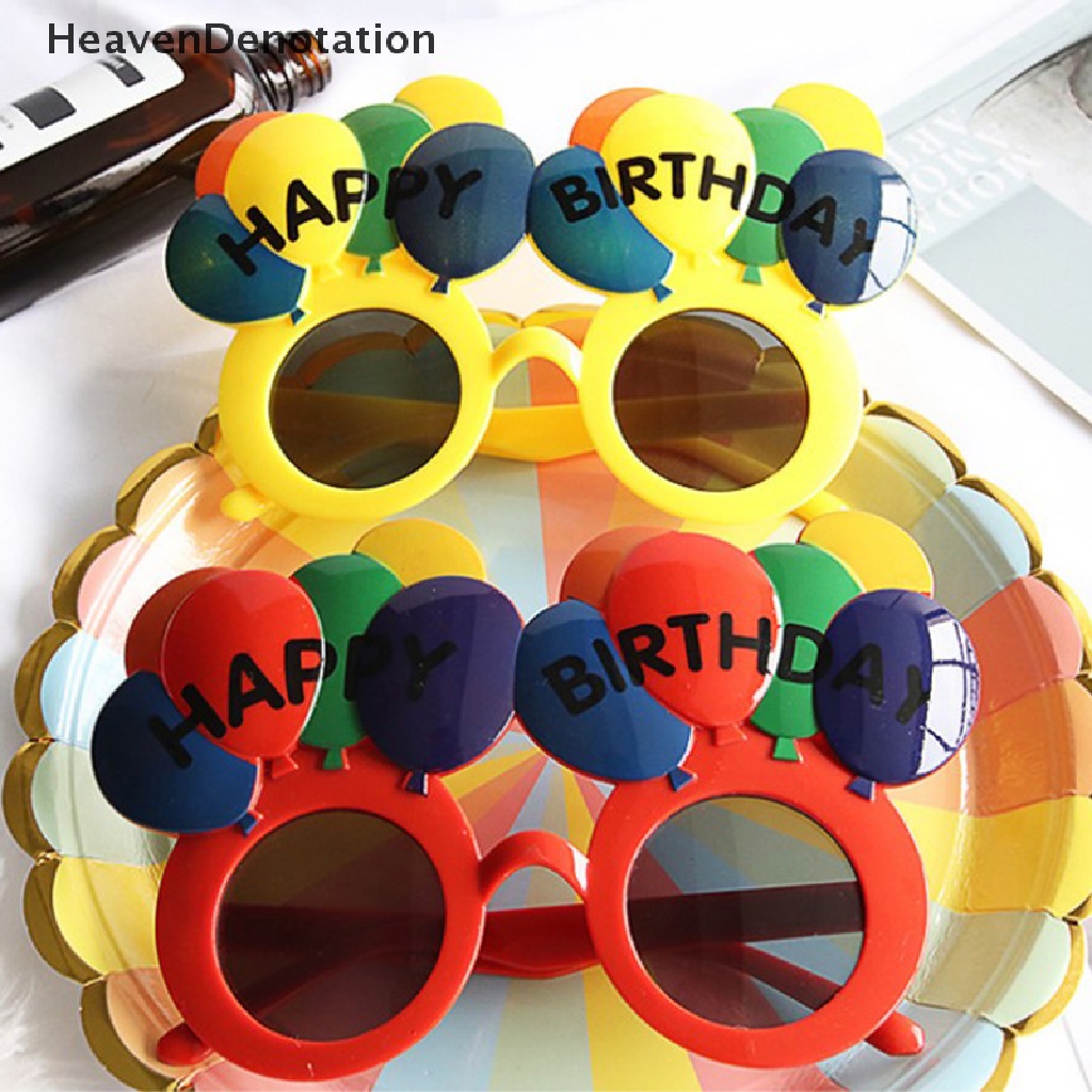 [HeavenDenotation] Birthday Party Sunglasses Funny Happy Birthday Glasses