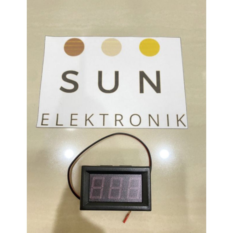 Voltmeter Digital Mini DC 4-30V 2kabel