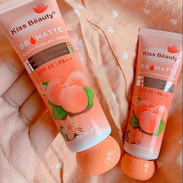 [ ECER ] KISSBEAUTY PEACH BB FOUNDATION