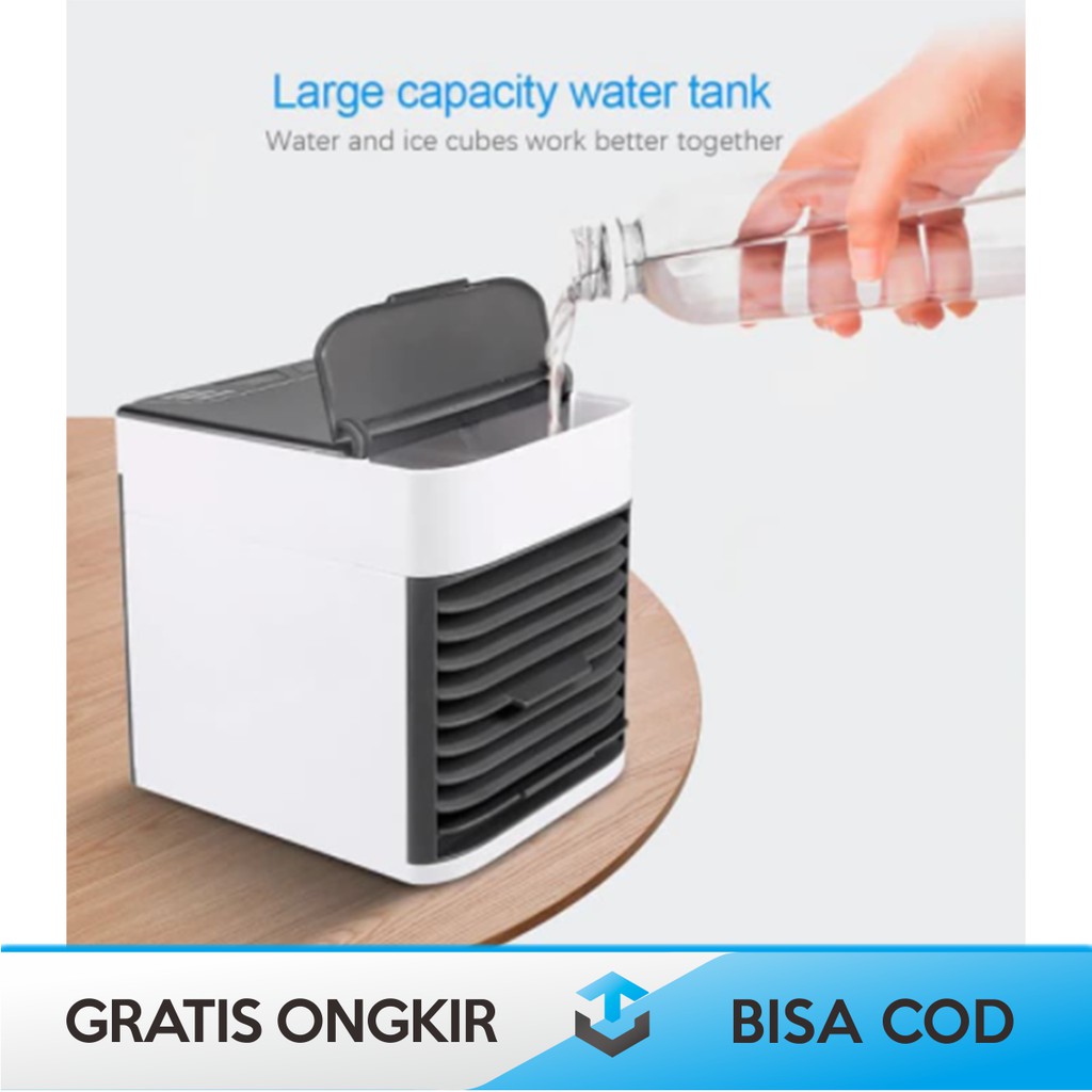 AC MINI FAN PORTABLE ORIGINAL ARCTIC AIR - PENDINGIN RUANGAN MINI AIR COOLER PORTABLE ARCTIC AIR