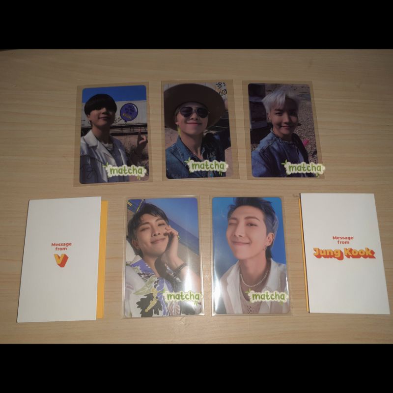 Photocard official BTS Jimin J-hope Namjoon // PC album butter LD M2U