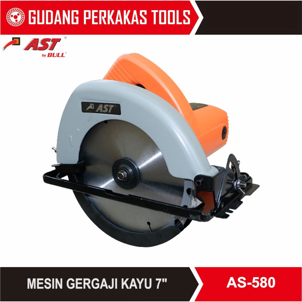 Bull Mesin gergaji kayu circular saw AS-580 AST