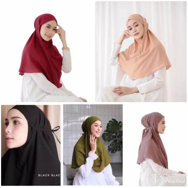 Jilbab Bergo Maryam diamond