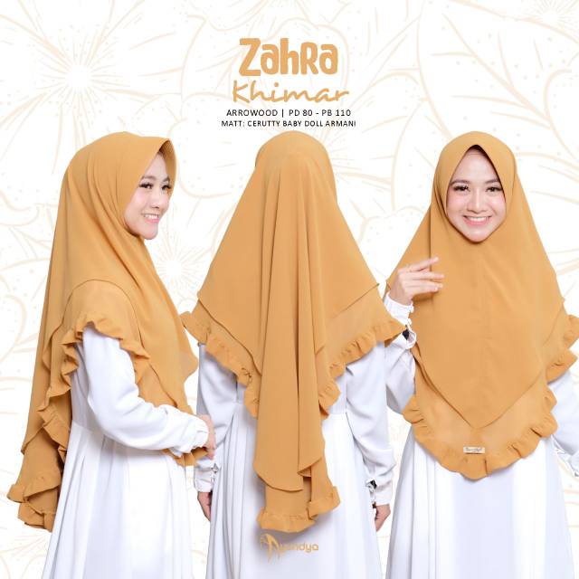 KHIMAR INSTAN ZAHRA || AYUNDYA