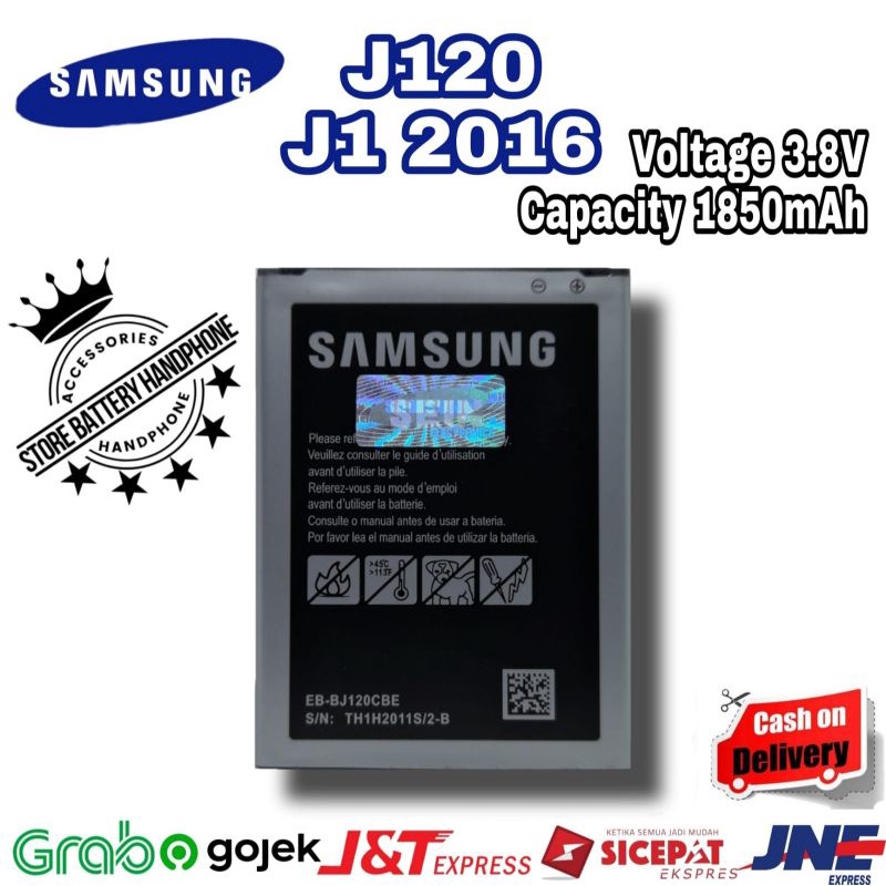 Battery Baterai Batrai Batre Samsung J120 | J1 2016