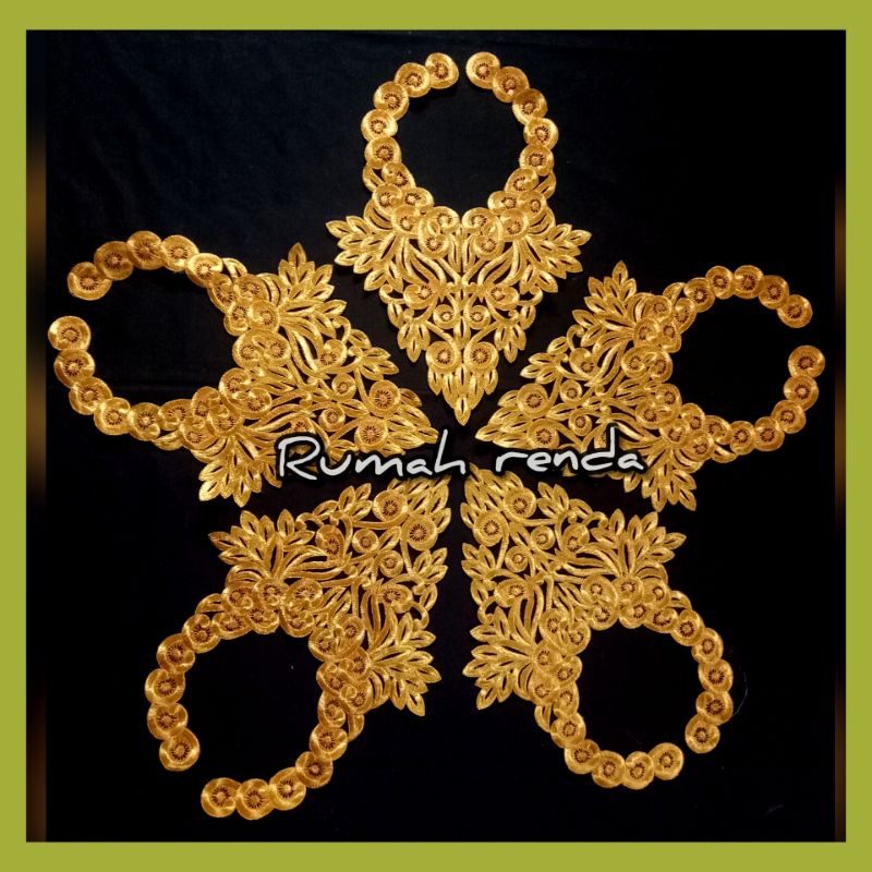 bordir coker murah / renda coker murah/ aksesoris tari