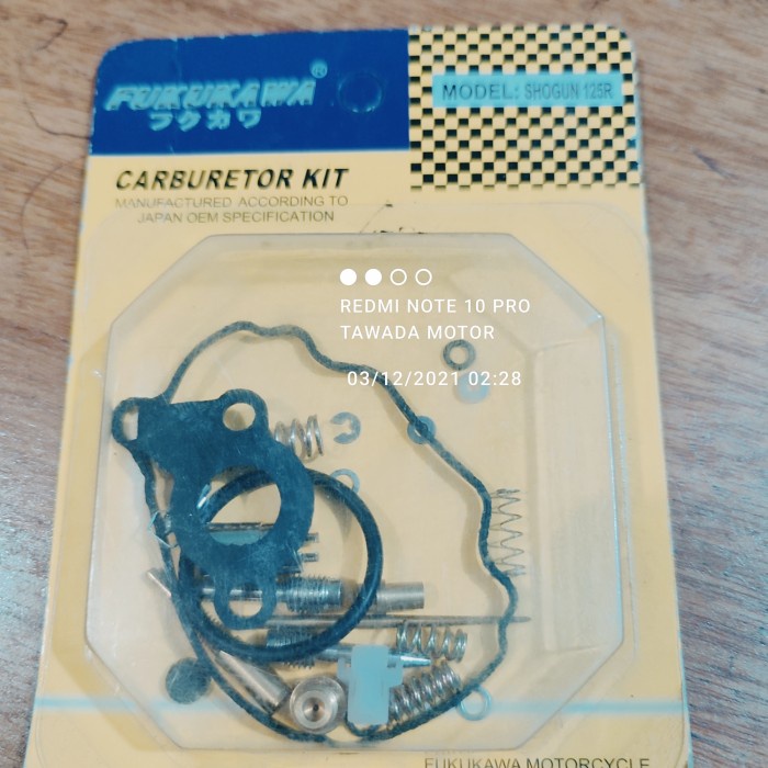 REPAIRKIT KIT ISI DALAMAN KARBURATOR SUZUKI SHOGUN 125 R