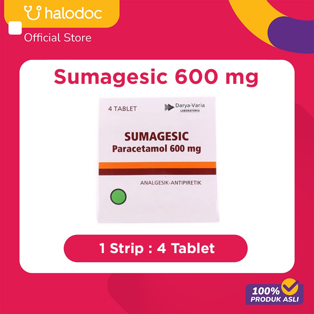 Sumagesic 600 mg 4 Tablet