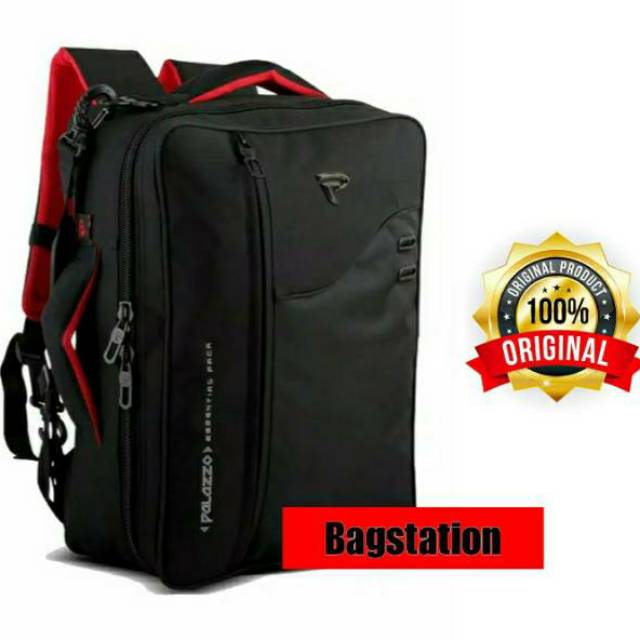 TAS RANSEL LAPTOP BACKPACK PALAZZO 34685 ORIGINAL TAS MULTIFUNGSI 3 IN 1 TAS KULIAH TAS KERJA