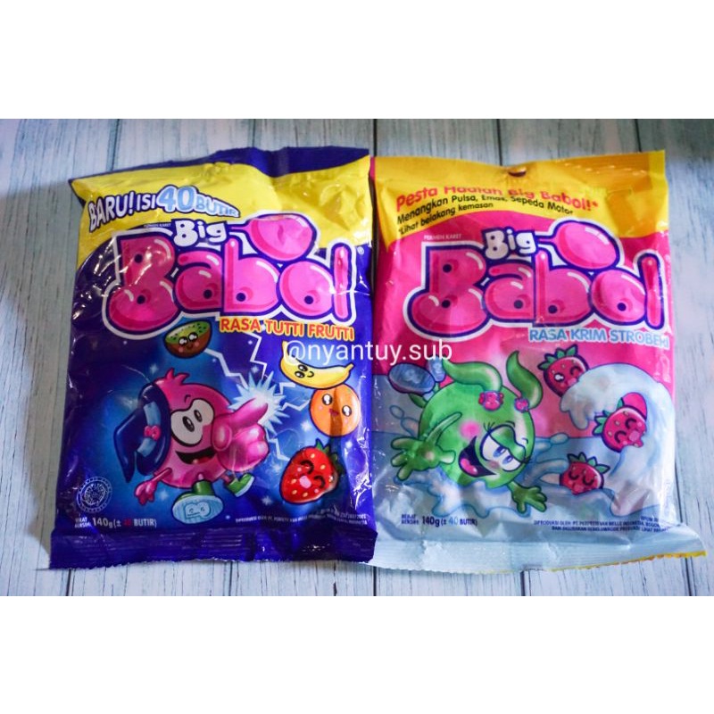 

Permen Karet Big Babol isi 40butir