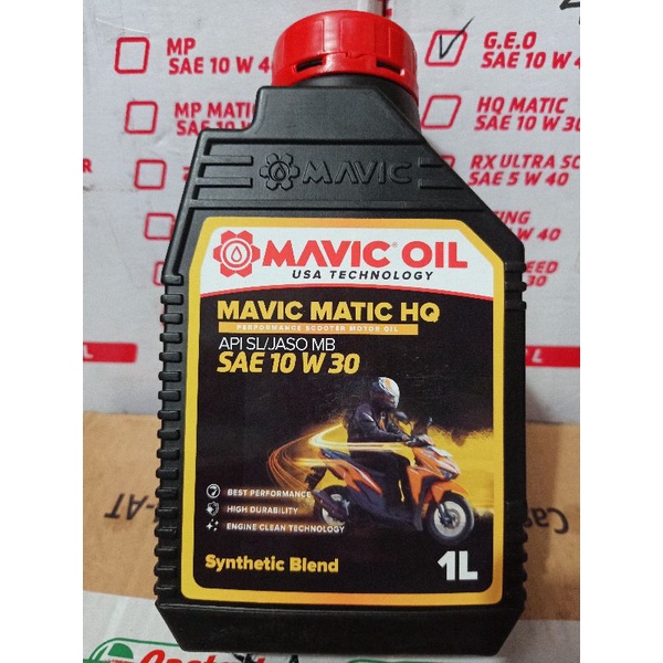 Oil Oli MAVIC METIC 1L 10W-30 4T / Oli Scooter 1Liter