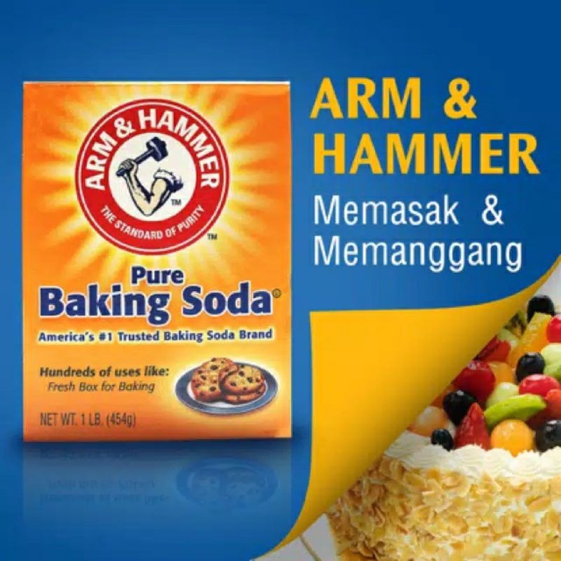 

Baking soda Arm and Hammer 454gr