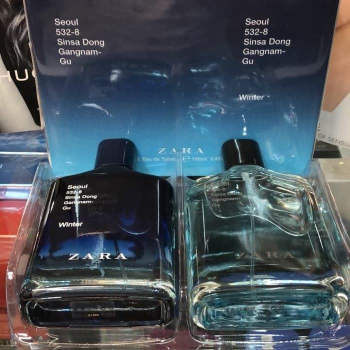 Original Parfum Zara Seoul dan Seoul Winter isi 2pcs