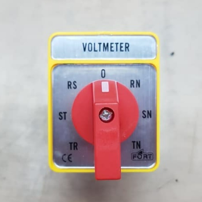 VOLT AMPERE SELECTOR SWITCH "FORT" Termurah