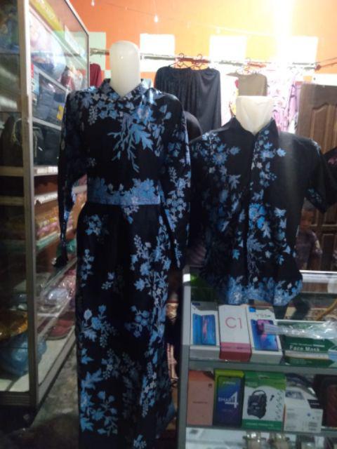 Maura Couple - Sania Ruffle Batik Couple Ori Ndoro Jowi Dnt Garansi