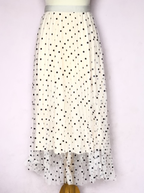 Polka Tutu Skirt Long Skirt