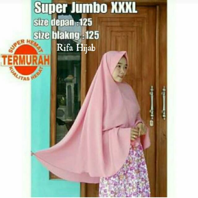 JILBAB JUMBO XXXL/JILBAB SYAR'I