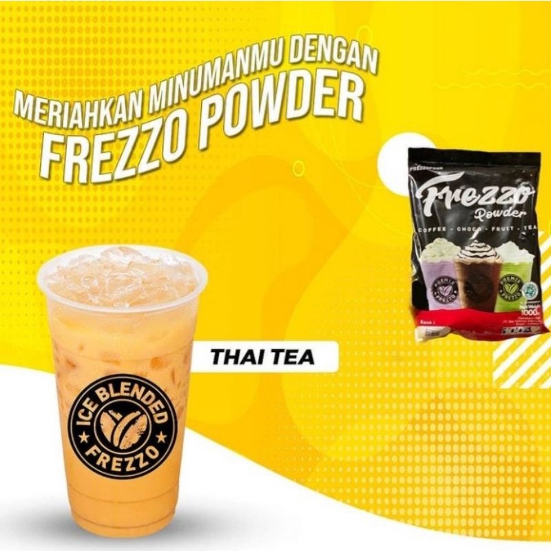 

Bubuk Minuman Frezzo Thai Tea Premix 1kg