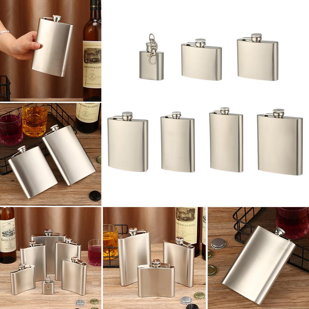 Nanas Hip Flask Pesta Pernikahan Alkohol Wine Perlengkapan Minum Whiskey Holder