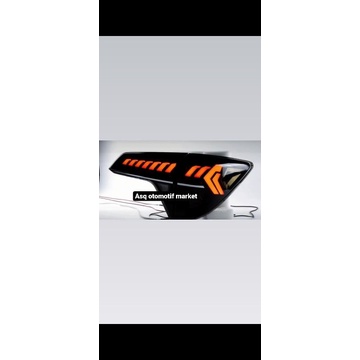 STOPLAMP HRV SMOKE LAMPU BELAKANG HRV RUNNING LED STOPLAMP HRV SQUINENTAL