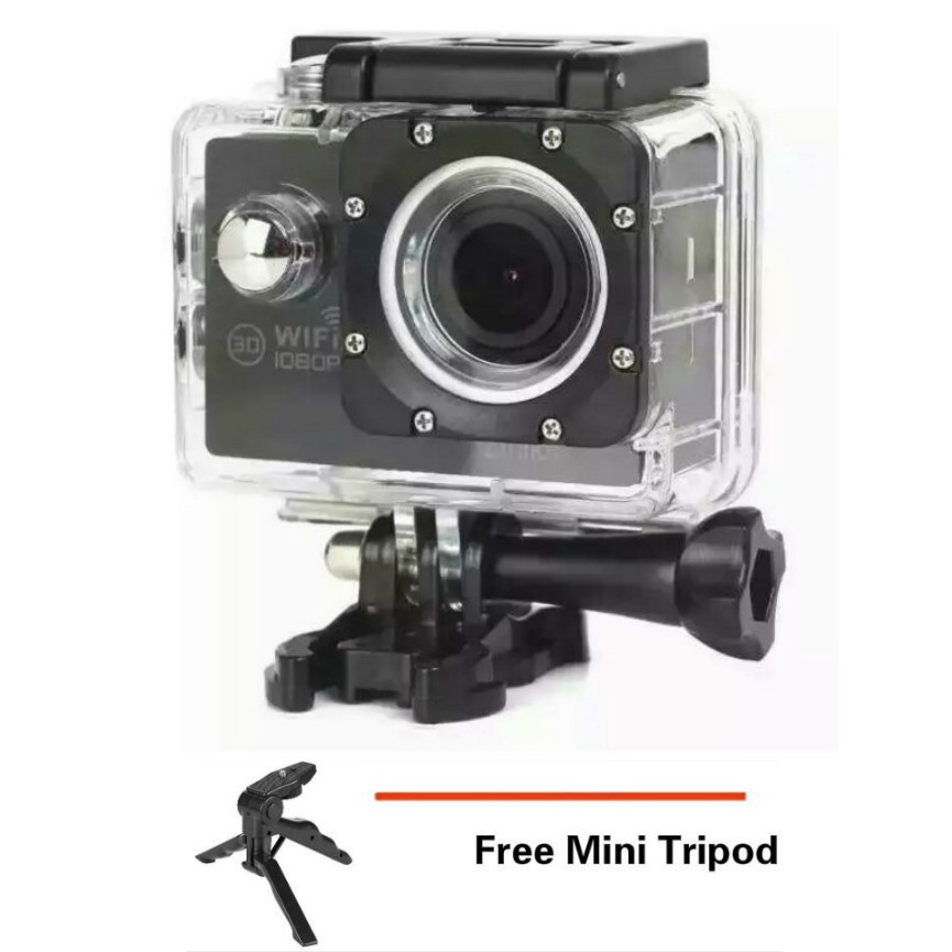  Kamera  Aksi Full HD action camera  WIFI 1080P 30M Mini DV 