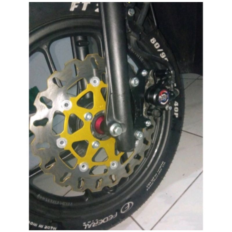 Disc Cakram Depan Variasi Besar Model Daytona/TDR/PSM/Plus Breket Beat Fi Vario 125 150 Fi