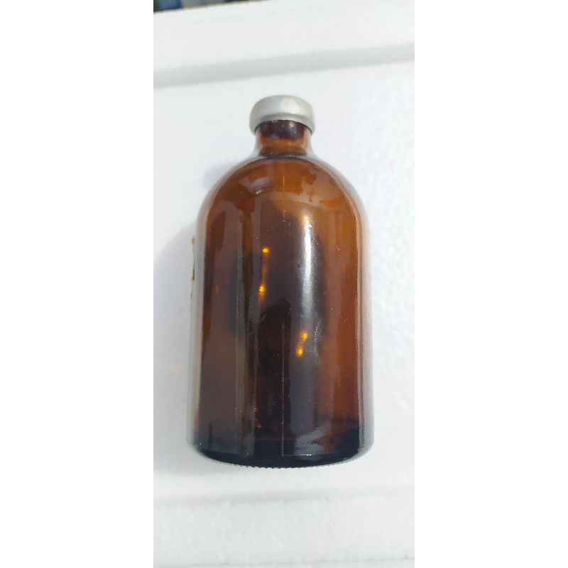 Botol kaca bekas obat 100 ml